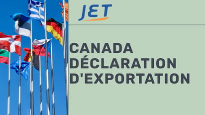 Canada déclaration d'exportation graphic