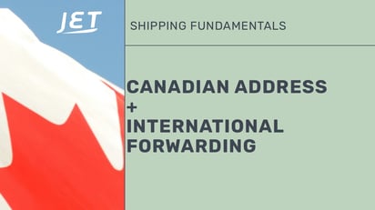 Canadian flag, Jet Worldwide logo and the headline 