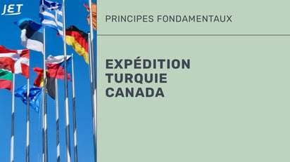 Expédition Turquie Canada. 