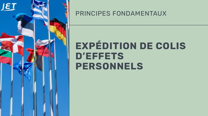 Expédition de colis d’effets personnels graphic