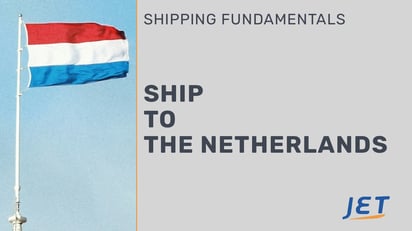 graphic with Netherlands flag and the words 