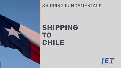 graphic with Chilean flag and words 