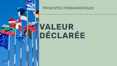 Valeur déclarée AVEC DRAPEAU INTERNATIONAL