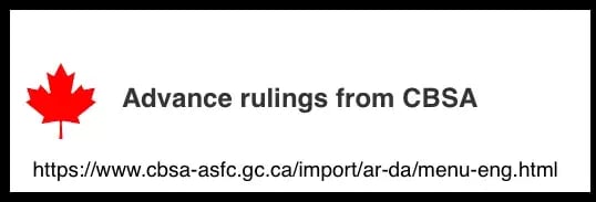 advance-ruling-canada-tariff-cbsa