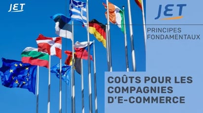 drapeau international couts pour les compagnies ecommerce graphic