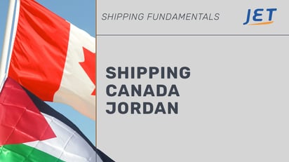 Canadian and Jordan flag with the headline 