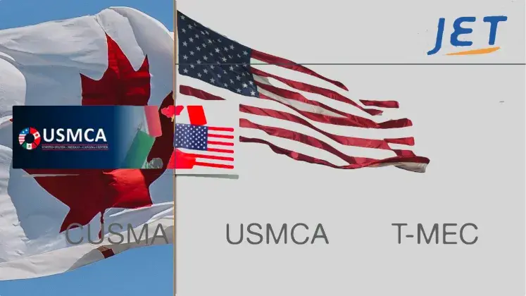 USMCA-CUSMA-TMEC FREE TRADE GRAPHIC